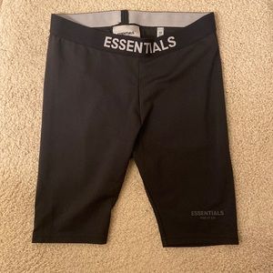 Fear of god essentials biker shorts